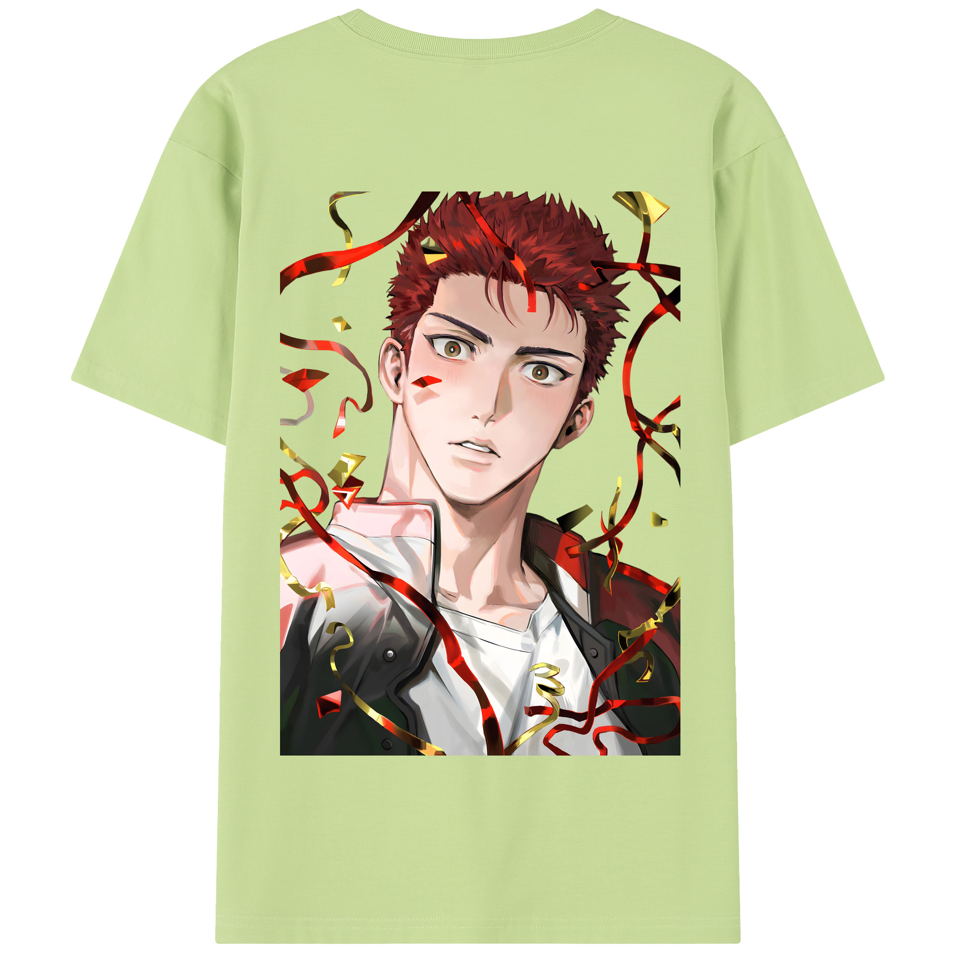 SLAM DUNK／スラムダンク 綿100％半袖Tシャツ（背面プリント）